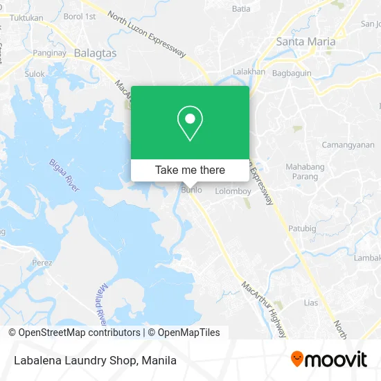 Labalena Laundry Shop map