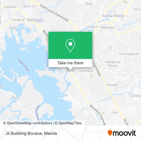 Jil Building Bocaue map
