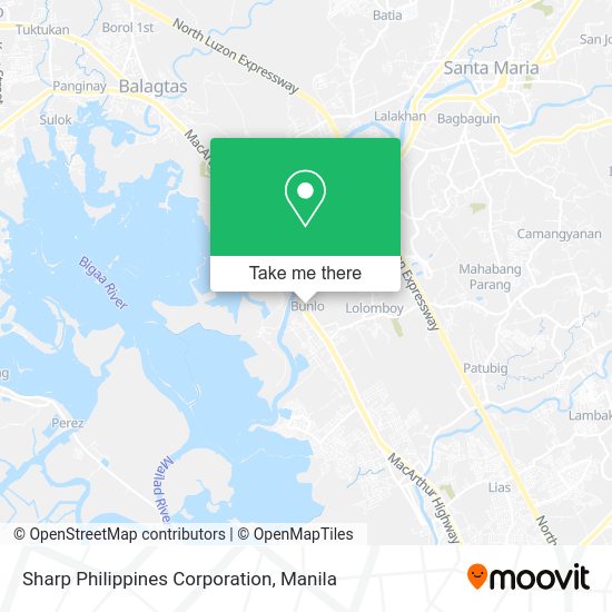 Sharp Philippines Corporation map