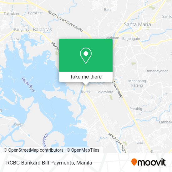 RCBC Bankard Bill Payments map