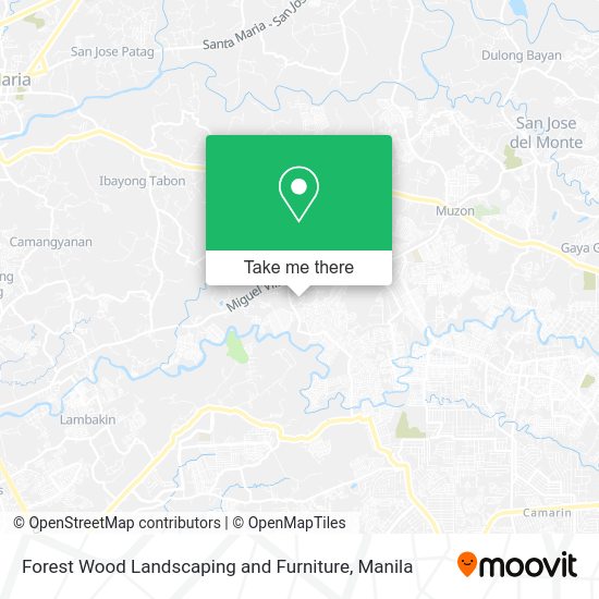 Forest Wood Landscaping and Furniture map