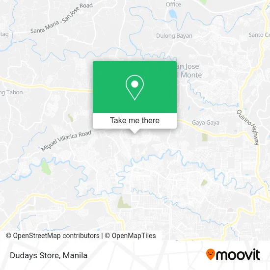 Dudays Store map