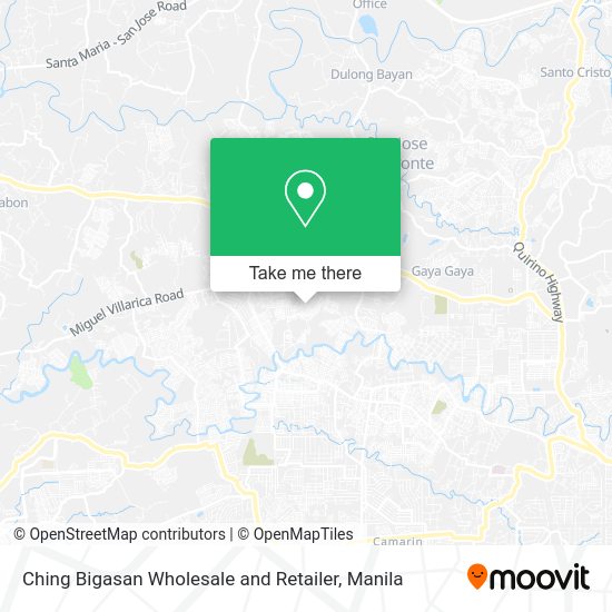 Ching Bigasan Wholesale and Retailer map