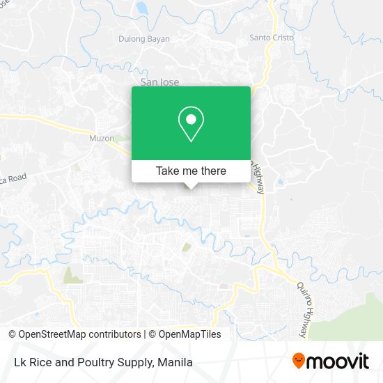 Lk Rice and Poultry Supply map