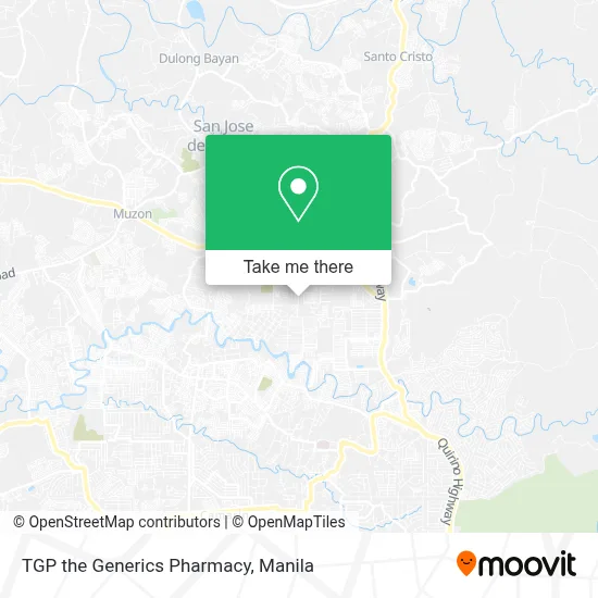 TGP the Generics Pharmacy map