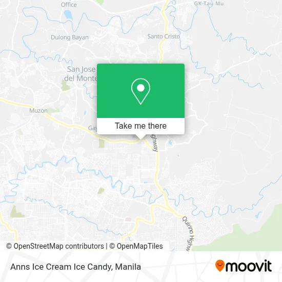Anns Ice Cream Ice Candy map