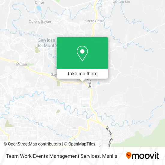 Team Work Events Management Services map