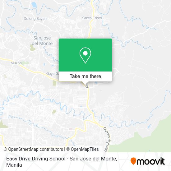 Easy Drive Driving School - San Jose del Monte map