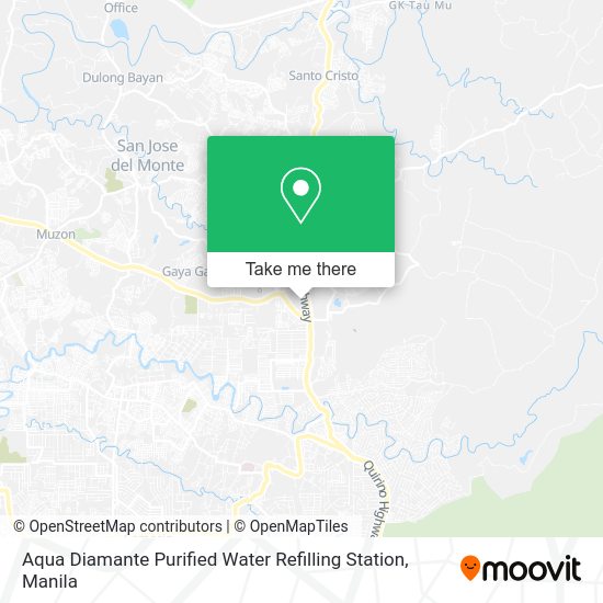 Aqua Diamante Purified Water Refilling Station map