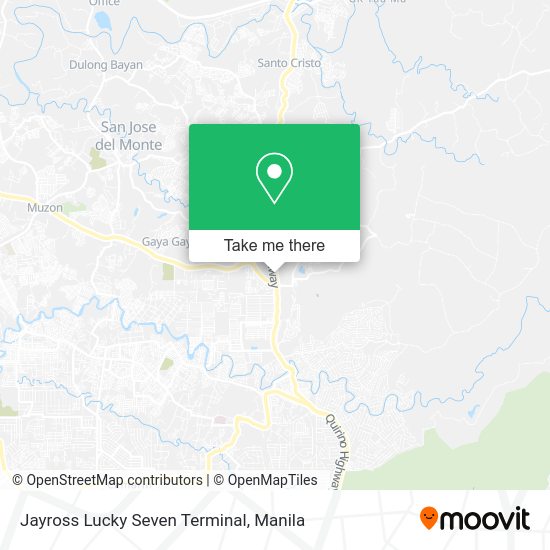Jayross Lucky Seven Terminal map