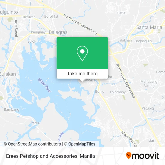 Erees Petshop and Accessories map