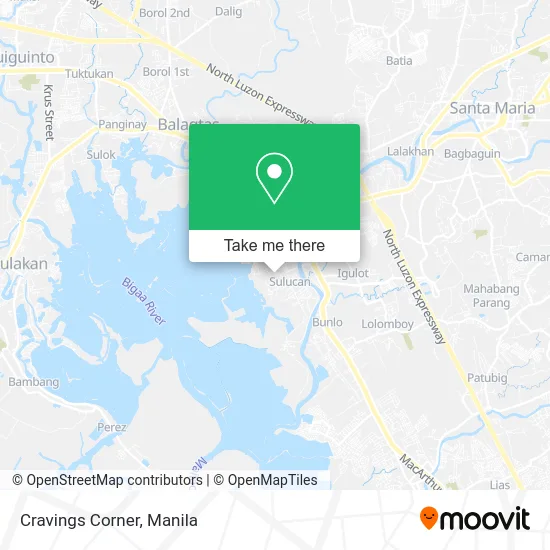 Cravings Corner map