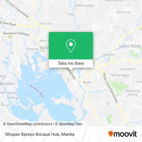 How to Get to Shopee Xpress Bocaue Hub in Balagtas by Bus?