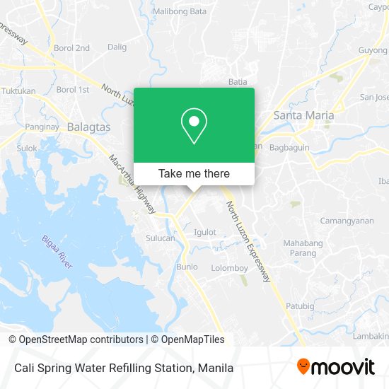 Cali Spring Water Refilling Station map