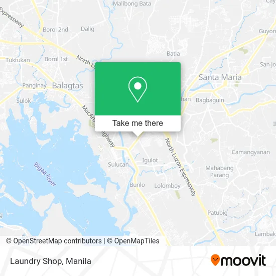 Laundry Shop map