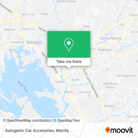 Autogenic Car Accesories map