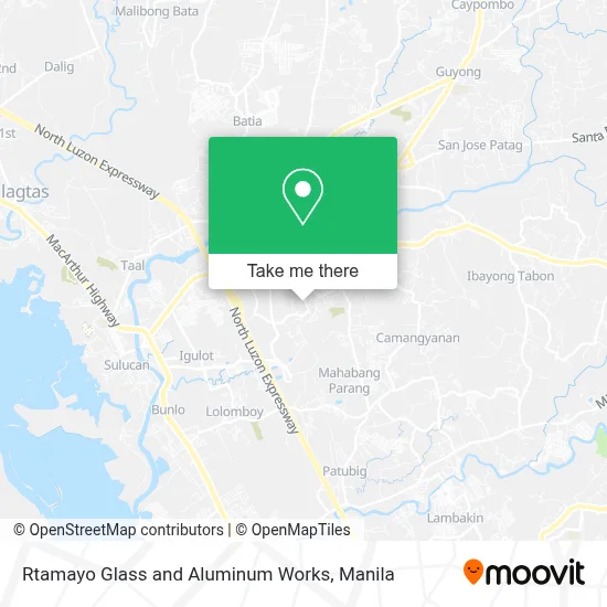 Rtamayo Glass and Aluminum Works map