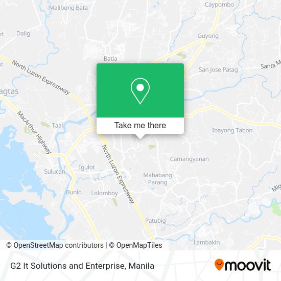 G2 It Solutions and Enterprise map