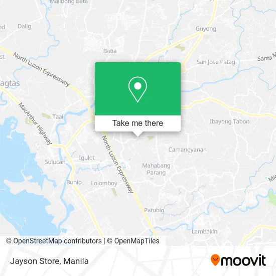 Jayson Store map