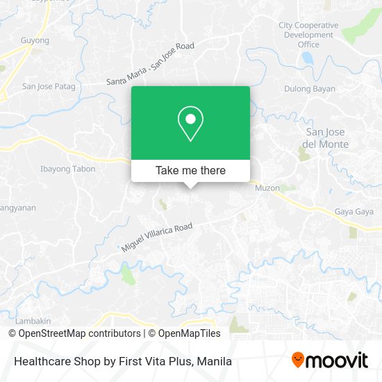Healthcare Shop by First Vita Plus map