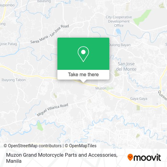 Muzon Grand Motorcycle Parts and Accessories map
