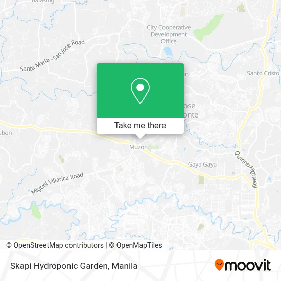 Skapi Hydroponic Garden map
