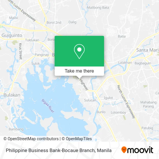 Philippine Business Bank-Bocaue Branch map