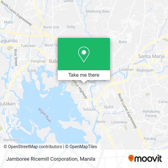 Jamboree Ricemill Corporation map