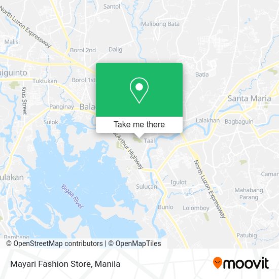 Mayari Fashion Store map