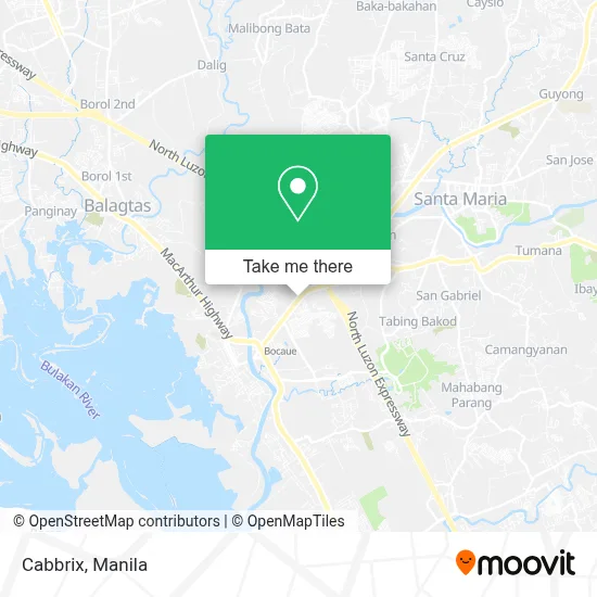 Cabbrix map