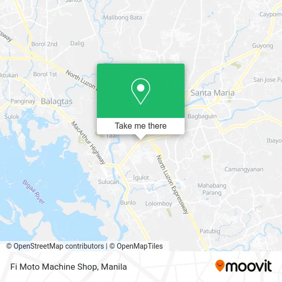 Fi Moto Machine Shop map