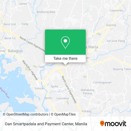Oan Smartpadala and Payment Center map