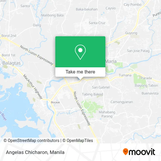 Angelas Chicharon map
