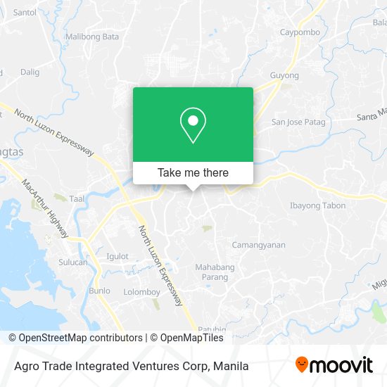Agro Trade Integrated Ventures Corp map
