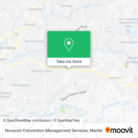 Novacon Convention Management Services map