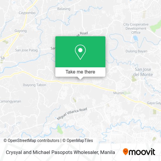 Crysyal and Michael Pasopots Wholesaler map
