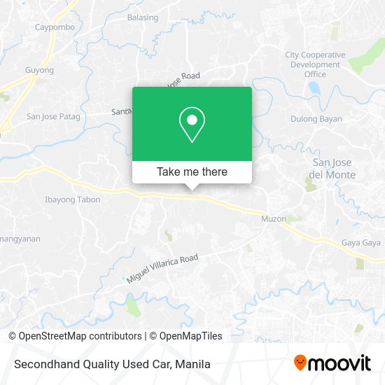 Secondhand Quality Used Car map