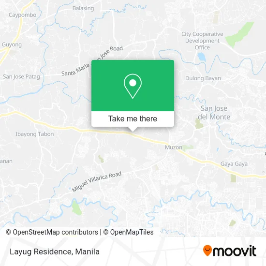 Layug Residence map