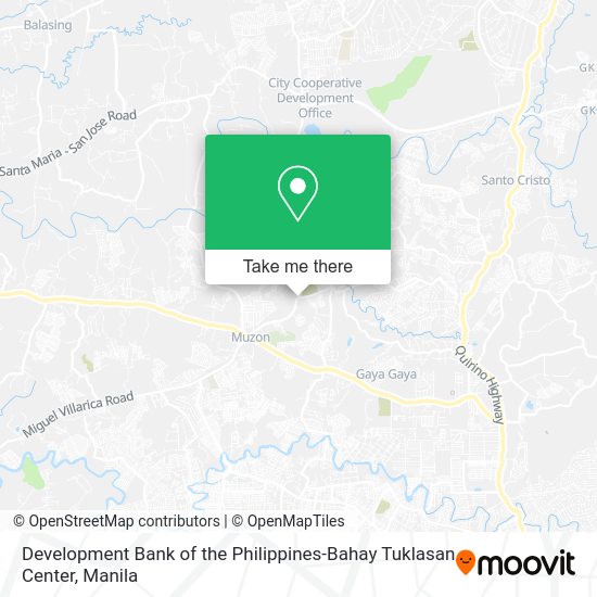 Development Bank of the Philippines-Bahay Tuklasan Center map