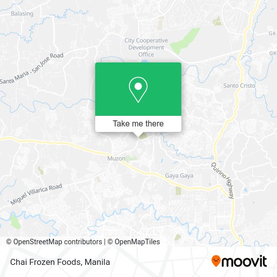 Chai Frozen Foods map