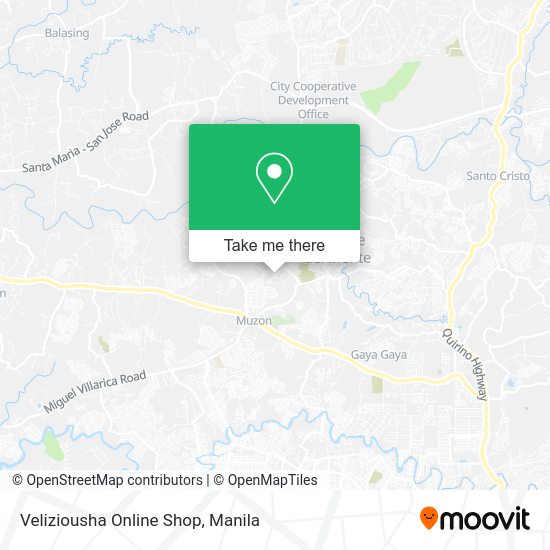 Veliziousha Online Shop map