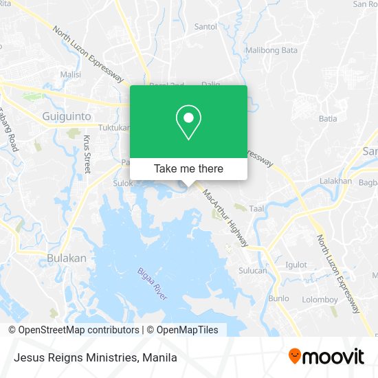 Jesus Reigns Ministries map