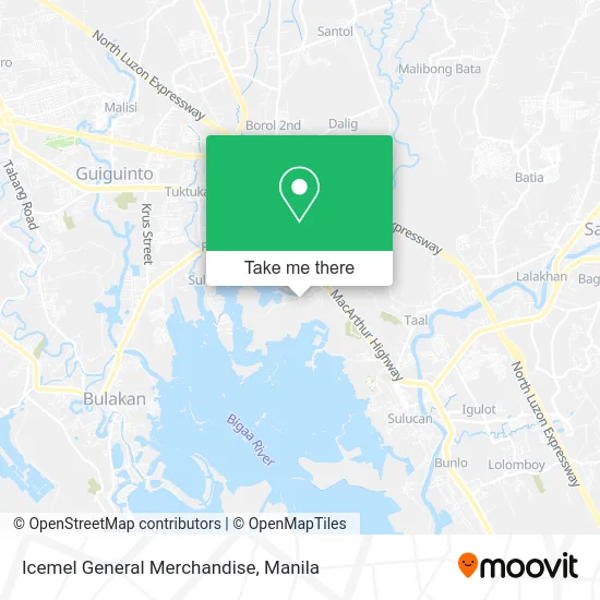 Icemel General Merchandise map
