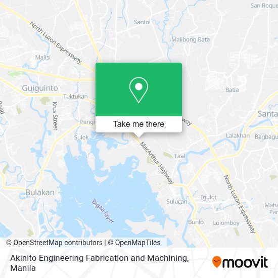 Akinito Engineering Fabrication and Machining map