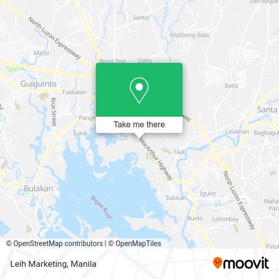 Leih Marketing map