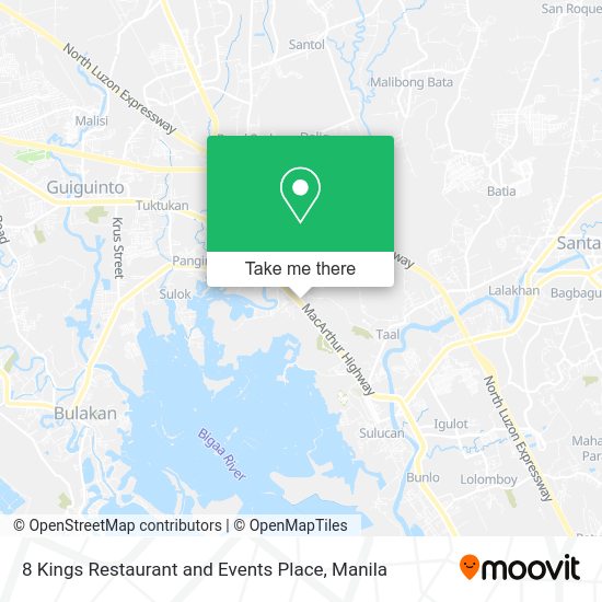 8 Kings Restaurant and Events Place map