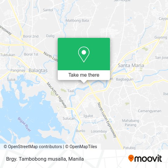 Brgy. Tambobong musalla map