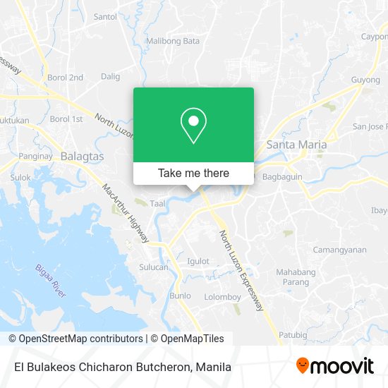 El Bulakeos Chicharon Butcheron map