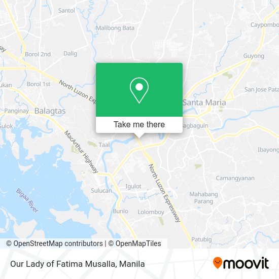 Our Lady of Fatima Musalla map