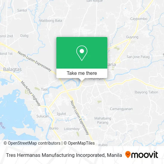 Tres Hermanas Manufacturing Incorporated map